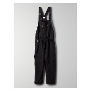 ARITZIA WILFRED FREE VALLETTA BLACK OVERALL XXS